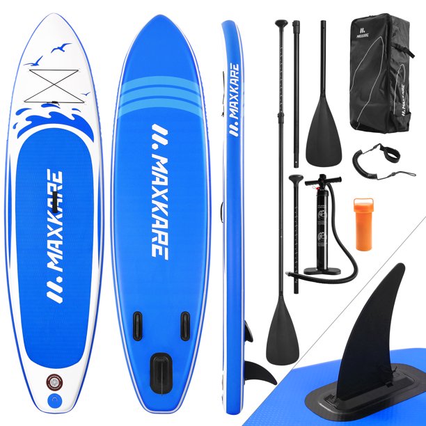 MaxKare 10Ft Inflatable Paddle Board with Pump – Techmatic