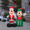Gemmy Mickey and Minnie Inflatable