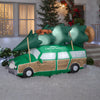 Gemmy Airblown Inflatable National Lampoon's Christmas Vacation Station Wagon with Tree and Squirrel