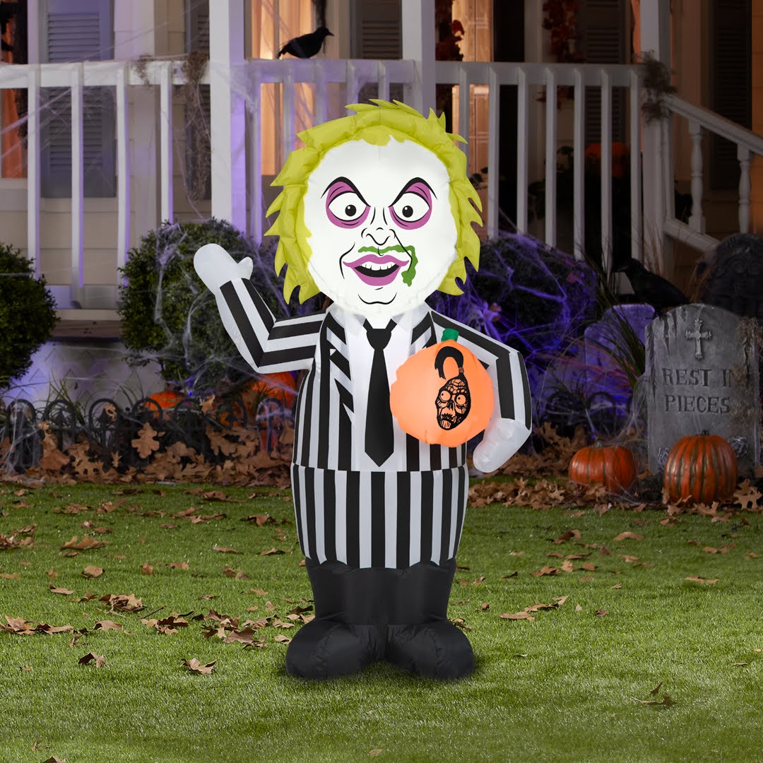 Gemmy Airblown Inflatable Beetlejuice, 3.5 Feet – Techmatic