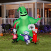 Gemmy Airblown Oogie with Creatures Halloween Inflatable - Techmatic