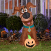 Gemmy Airblown Inflatable Scooby with Pumpkin