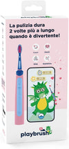 Playbrush Smart Sonic Kids Electric Toothbrush, Blue and Pick