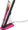 Dyson Corrale Professional Cord-Less Hair Straightener, Frizz Removing Flexing Plates, for all hair types (Black Nickel/Fuchsia)
