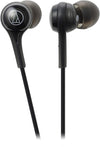 Audio-Technica ATH-CK200BTBK Bluetooth Wireless In-Ear Headphones with In-Line Mic & Control, Black - Techmatic