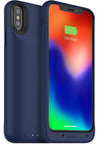 Mophie juice pack wireless, Qi Wireless Charging, Protective Battery Case Made for Apple iPhone X, Blue