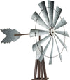 Alpine Corporation JUM264 Garden Metal Kinetic Windmill, 101 Inch Tall, Multi-Color