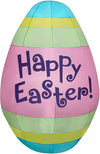 Gemmy Airblown Inflatable Easter Egg, 5.5 ft Tall, Pink