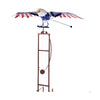 Kinetic Owl and Eagle Garden Stakes - Techmatic